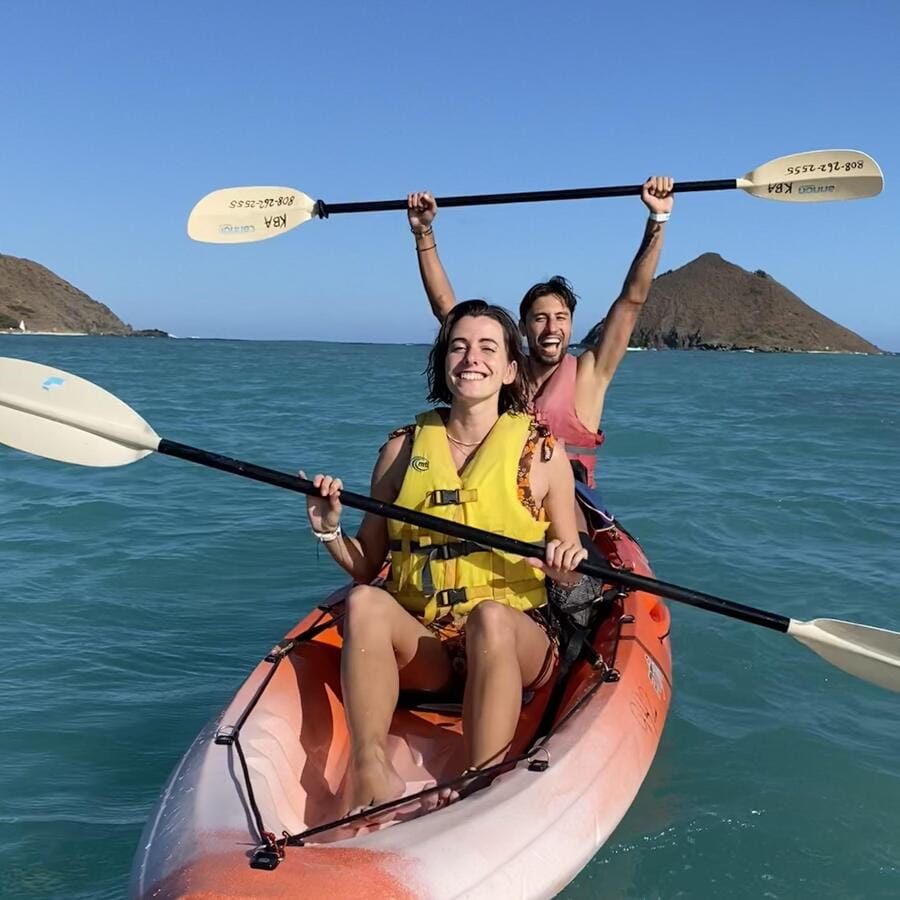 Kailua: Mokulua Islands Guided Kayak and Snorkeling Tour - Landing at Moku Nui, the larger Mokulua Islet