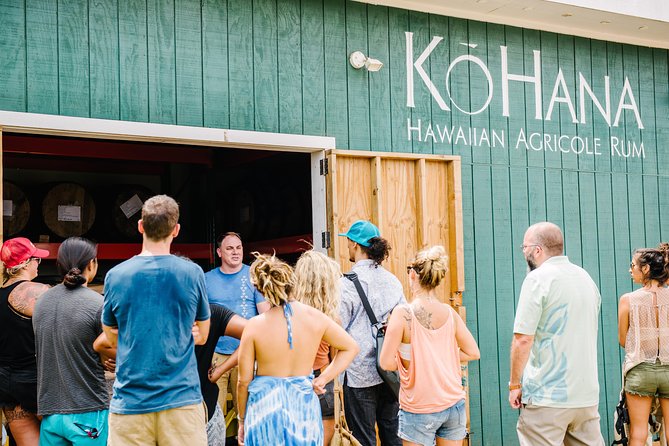 Kō Hana Hawaiian Rum Distillery Tour and Tasting for One - Inside the barrel room