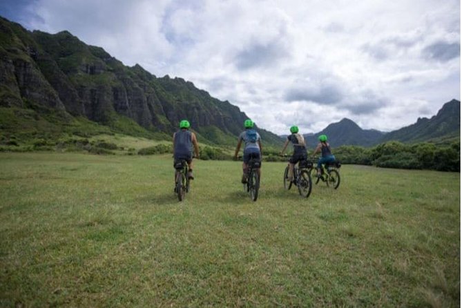 Kualoa Ranch: Novice E-Bike - Four or five stops for views and film locations