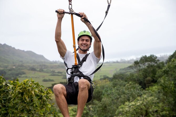 Kualoa Ranch - Zipline Tour - Suspension bridges and forest walks