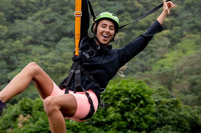Kualoa Ranch - Zipline Tour - Fourteen cables through the Ka’a’awa Valley