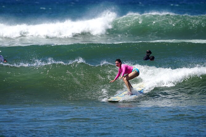 Learn to surf with a local big wave rider on the North Shore of Oahu - Safety, weather, and the limits of the promise