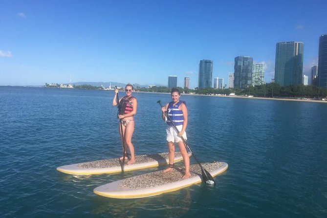 Magic Island Honolulu Stand Up Paddling - Who will enjoy this most