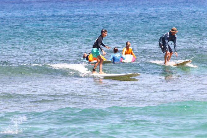 North Shore Surfing Lessons Oahu Hawaii - What the $120 price includes, and what it does not
