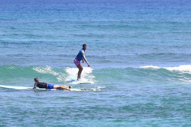 North Shore Surfing Lessons Oahu Hawaii - Chuns Reef, Pua’ena Point, and the North Shore setting