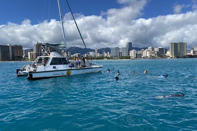 Oahu Catamaran Snorkel Tour: See Turtles 100% Guaranteed - What the two-hour trip feels like