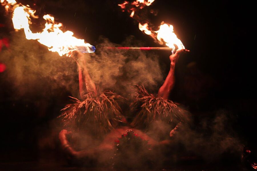 Oahu: Chief's Luau Dinner Show - Paradise or Royal seating, and the Waikiki pickup choice
