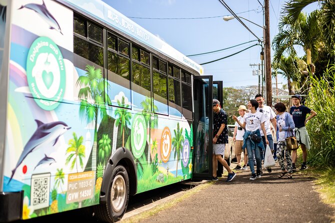 Oahu Circle Island Full Day Tour with Scenic Stops & Local Foods - Leaving Waikiki for Kona coffee and a malasada