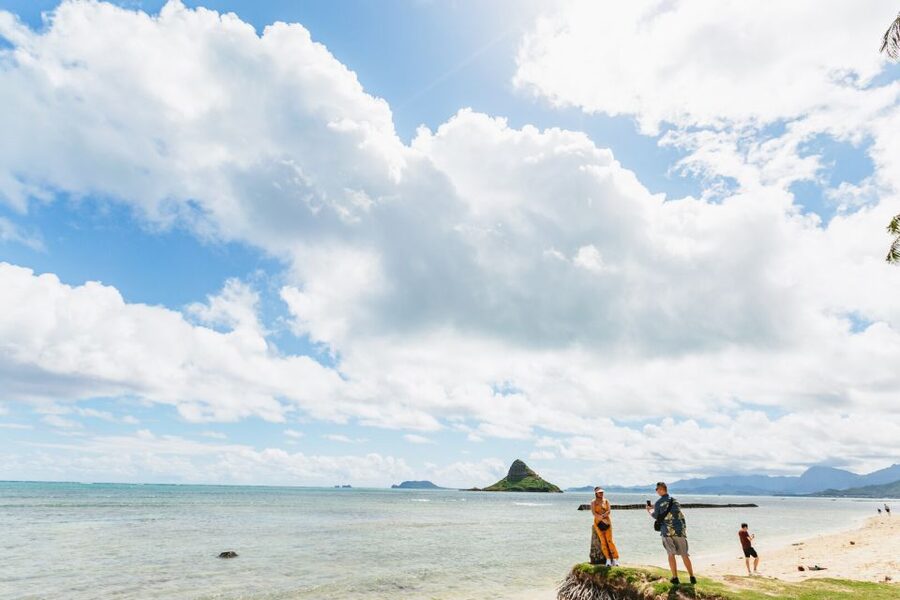Oahu: Circle Island Tour with Lunch & Waimea Waterfall - One hour in Haleiwa