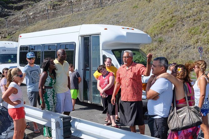 Oahu Circle Island Tour with Waimea Waterfall - North Shore food and tropical fruit