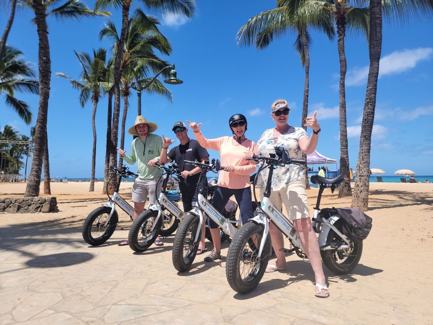 Oahu: Diamond Head E-bike Scenic Ride - From Waikiki to Kapiolani Park