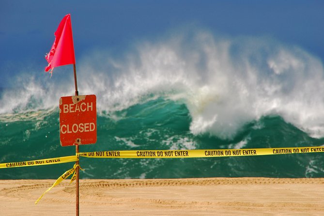 Oahu Grand Circle Island Audio Driving Tour - The North Shore’s surf beaches need time