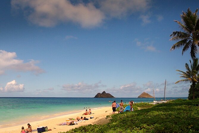 Oahu Grand Circle Island Experience Departing from Kauai - Chinaman’s Hat at Kualoa Regional Park