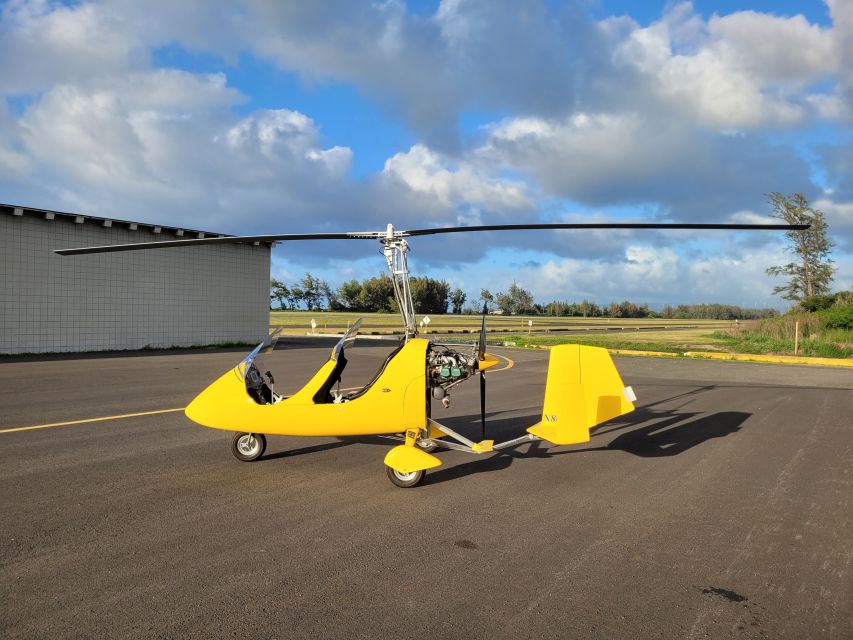 Oahu: Gyroplane Flight over North Shore of Oahu Hawaii - How this compares with a helicopter sightseeing ride