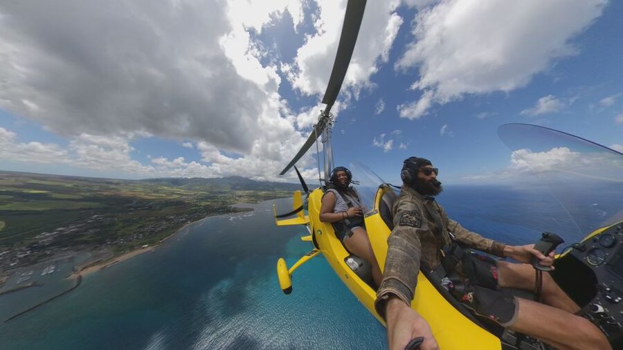 Oahu: Gyroplane Flight over North Shore of Oahu Hawaii - What the $275 price includes