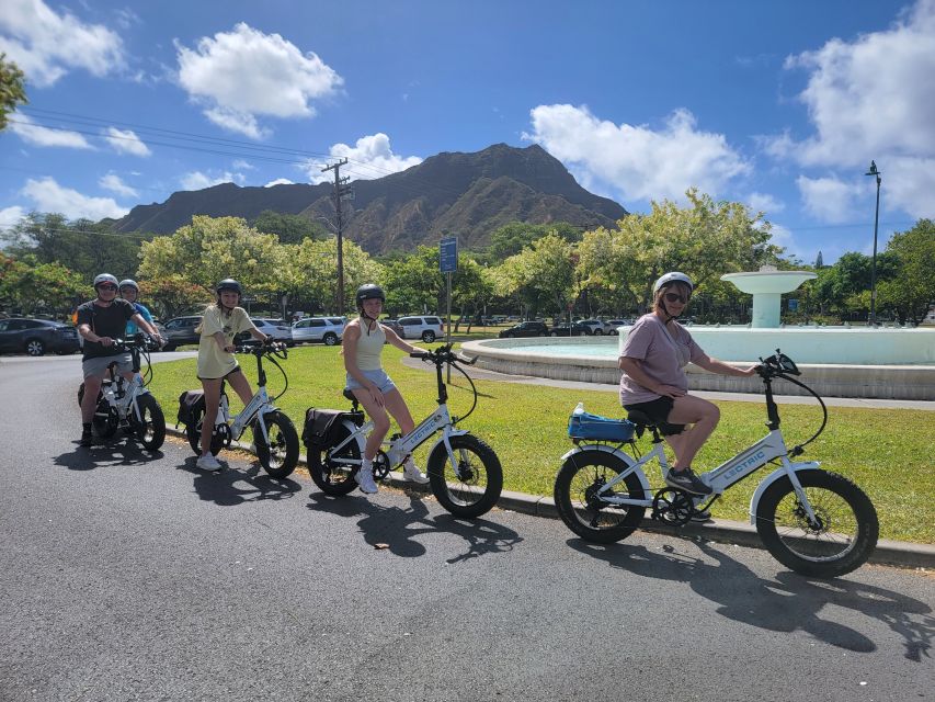 Oahu: Honolulu E-Bike Ride and Diamond Head Hike - Key points to know before booking