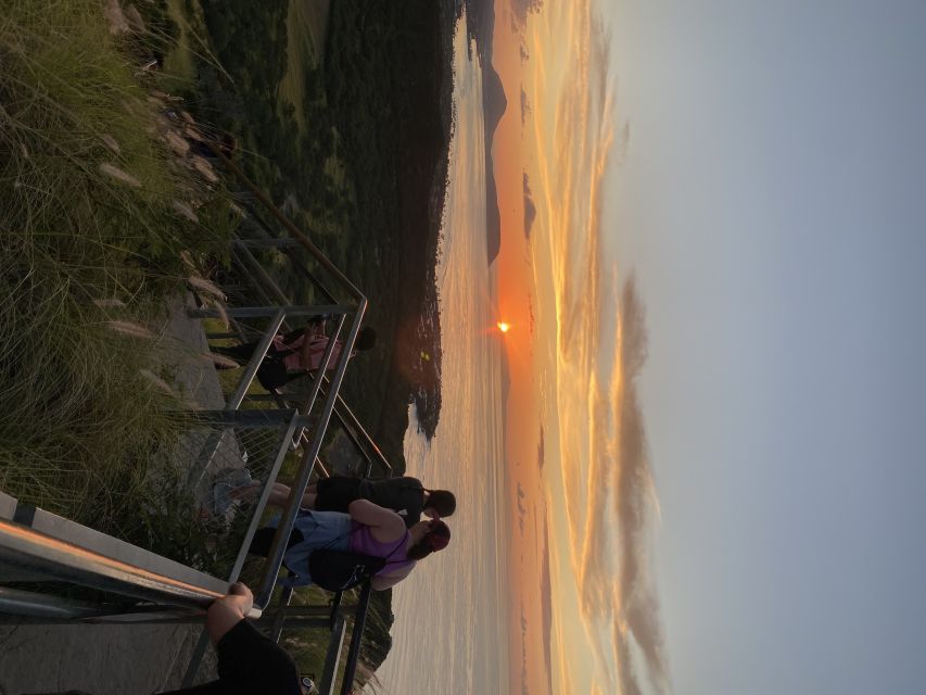 Oahu: Honolulu to (1st) Diamond Head Shuttle with Malasada - The summit views over Waikiki and the Pacific
