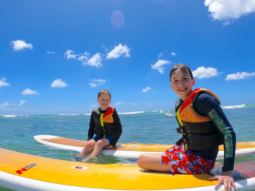 Oahu: Kids Surfing Lesson in Waikiki Beach (up to 12) - What your child wears and uses