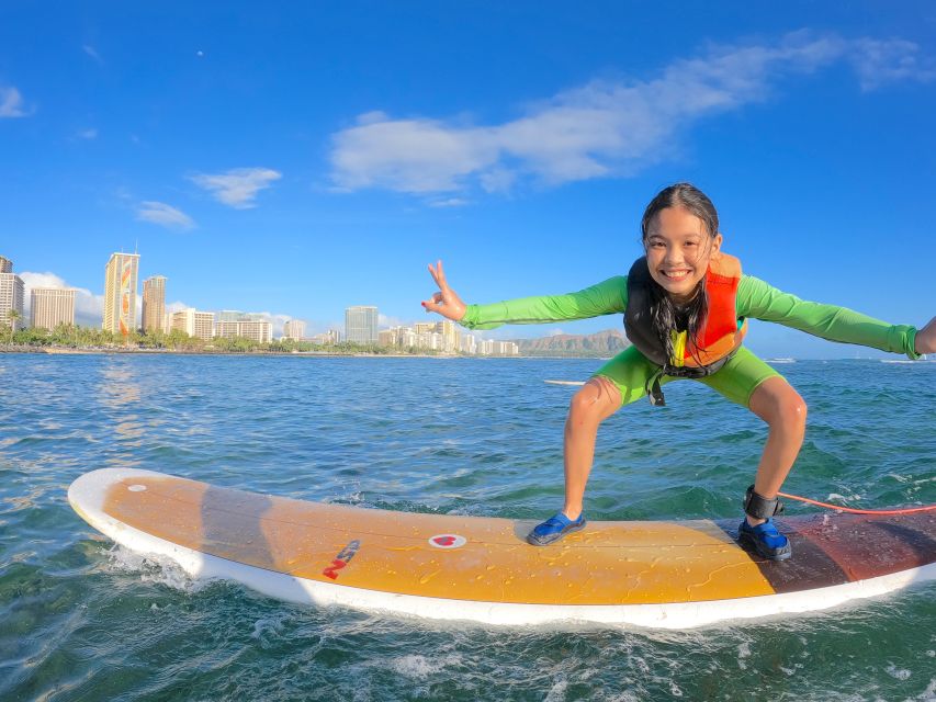 Oahu: Kids Surfing Lesson in Waikiki Beach (up to 12) - Meeting point, timing, and cancellation