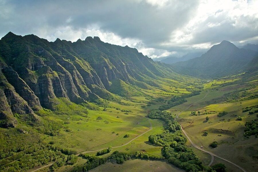 Oahu: Kualoa Movie Sites, Jungle, and Buffet Tour Package - Kualoa Grown, gardens, and an old fishpond