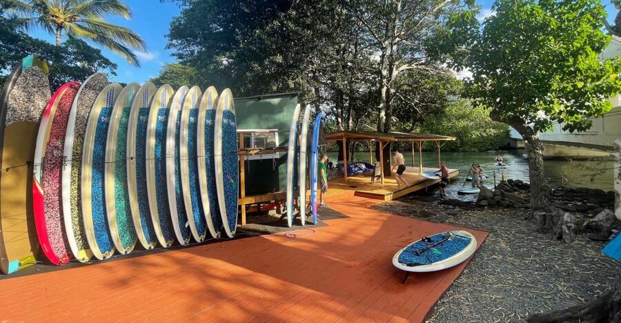 Oahu: North Shore Haleiwa Paddleboard River Adventure - Deciding how far to go toward Haleiwa Bay