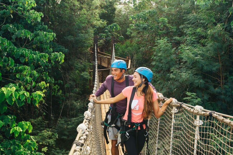 Oahu: North Shore Zip Line Adventure with ATV and Farm Tour - Key points at a glance