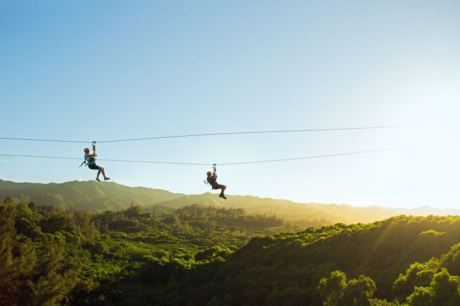 Oahu: North Shore Zip Line Adventure with ATV and Farm Tour - Eight zip lines above Oahu’s farms and beaches