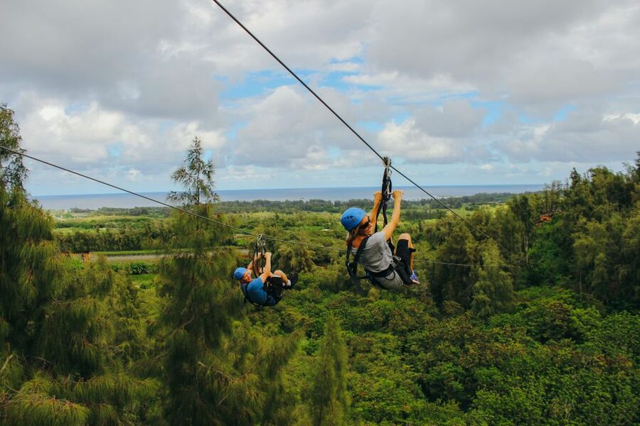 Oahu: North Shore Zip Line Adventure with ATV and Farm Tour - A working farm, not just a zip line backdrop