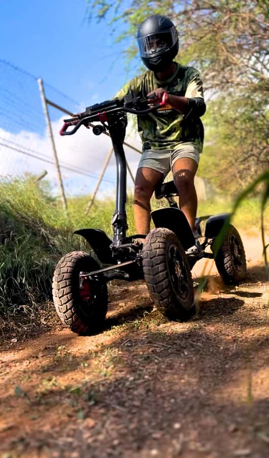 Oahu: Off road Stand-Up ATV and Sunset Snorkel Cruise - What the 50-minute ATV ride feels like
