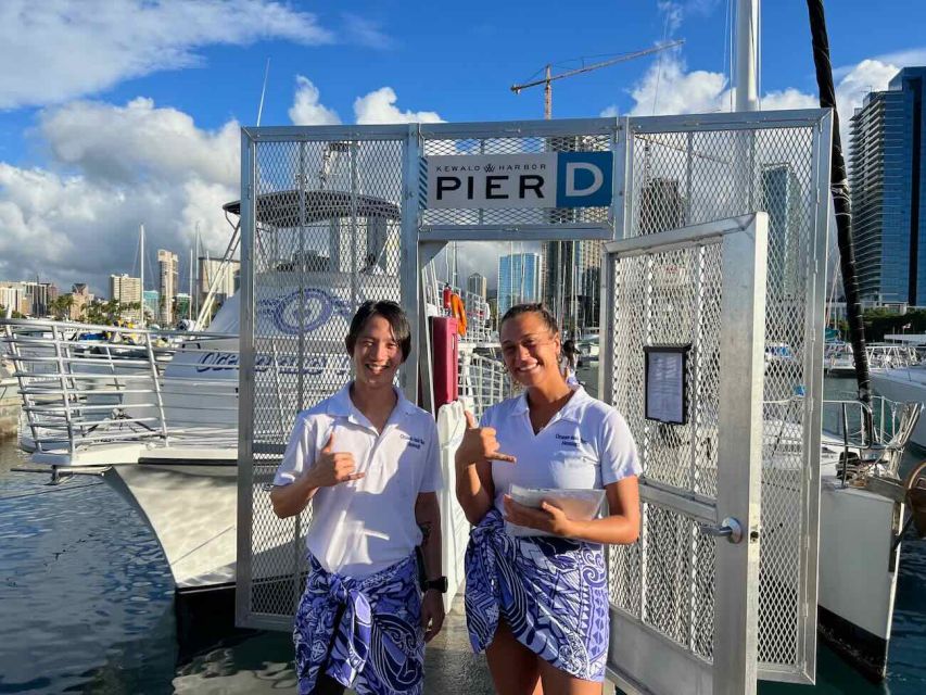 Oahu: Premium Waikiki Sunset Party Cruise with Live DJ - Leaving Kewalo Basin for a Waikiki sunset