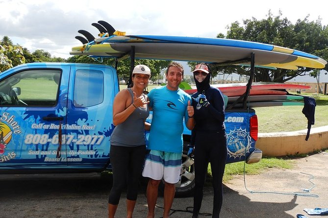 Oahu Private Surfing Lesson - Meeting at Kahalewai Place in Haleiwa