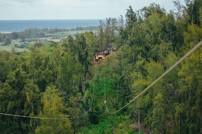Oahu's North Shore: 8-Line Zipline Adventure - What the $203.65 price really covers