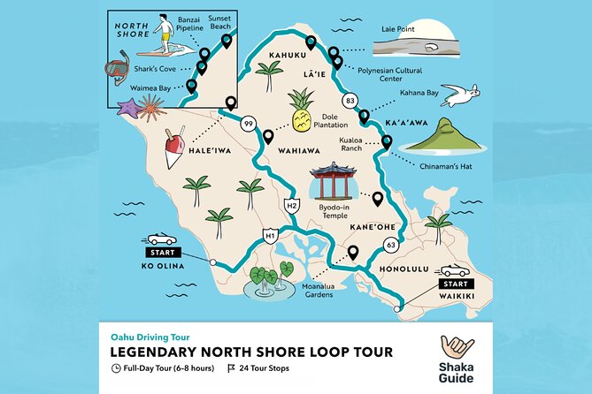 Oahu's North Shore Self-Guided Audio Tour - Haleiwa sets the North Shore mood