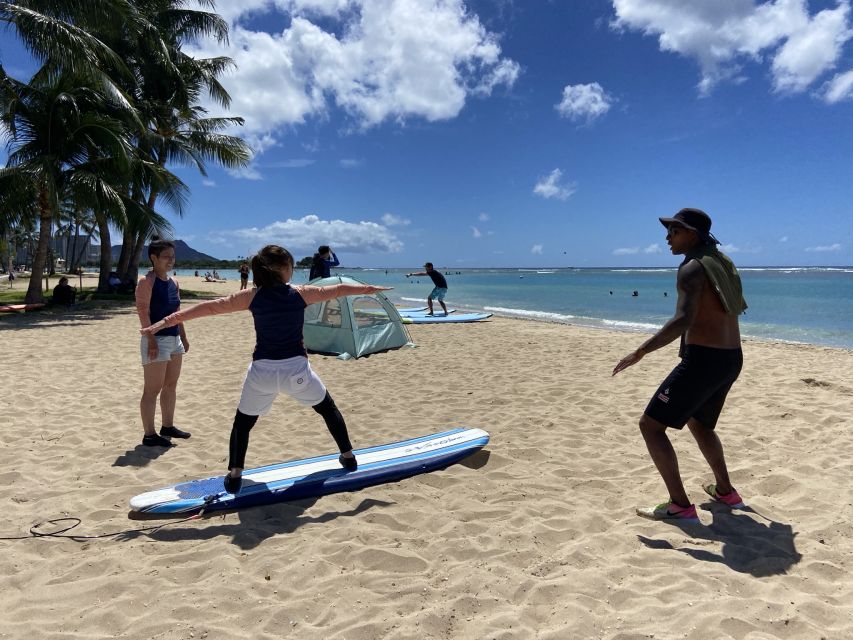 Oahu: Surf Lesson - An hour of surfing, with room to improve