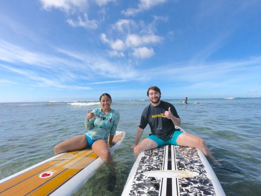 Oahu: Surfing Lessons for 2 People - The beach briefing: useful basics before the fun