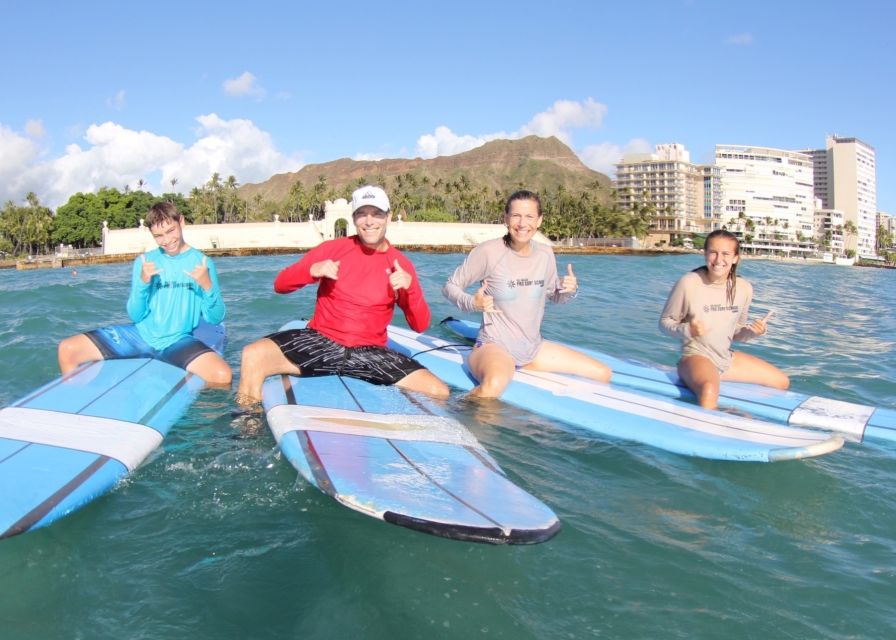 Oahu: Waikiki 2-Hour Beginner Group Surf Lesson - Key points at a glance