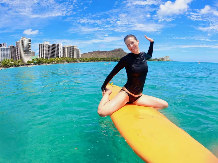 Oahu: Waikiki Beginner Private Surf Lesson- Female Guide - Key points to know before booking