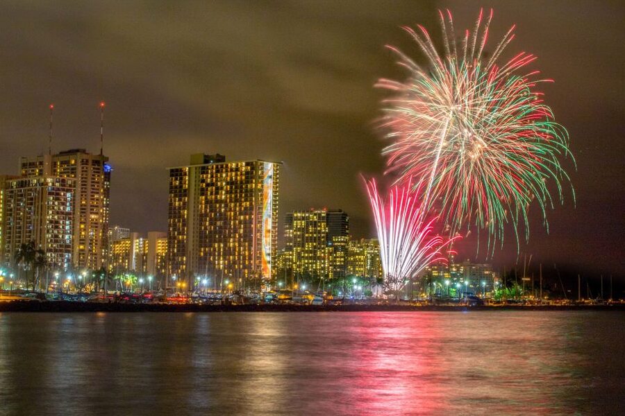 Oahu: Waikiki BYOB Friday Night Fireworks Cruise - Setting out from Kewalo Basin