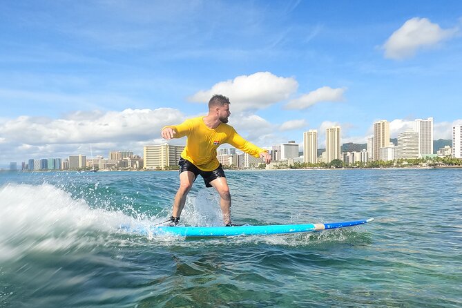 Open Group Surfing Lesson in Waikiki, Hawaii - Why Waikiki is a smart place to learn surfing
