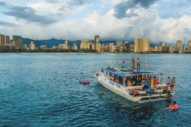 Paradise Waikiki Sunset Cruise + LIVE DJ + SWIMMING - Is $55 a fair price?