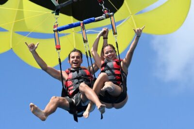 Parasailing on Maunalua Bay- Oahu’s off Waikiki Playground