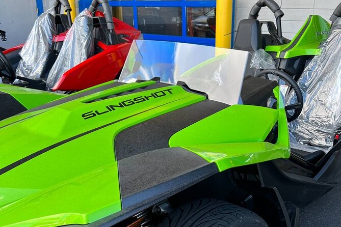 Polaris Sling Shot Rental - SL w/ Tech Package - Metalic Red - Weather is a real part of the decision