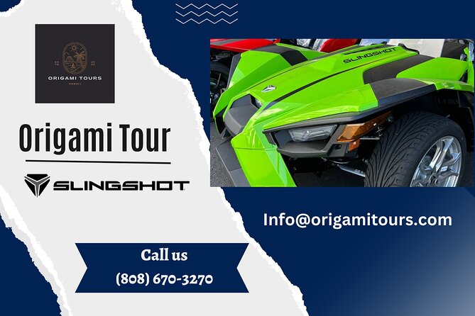 Polaris Sling Shot Rental - SL w/ Tech Package - Metalic Red - The pickup at 1584 Kona Street
