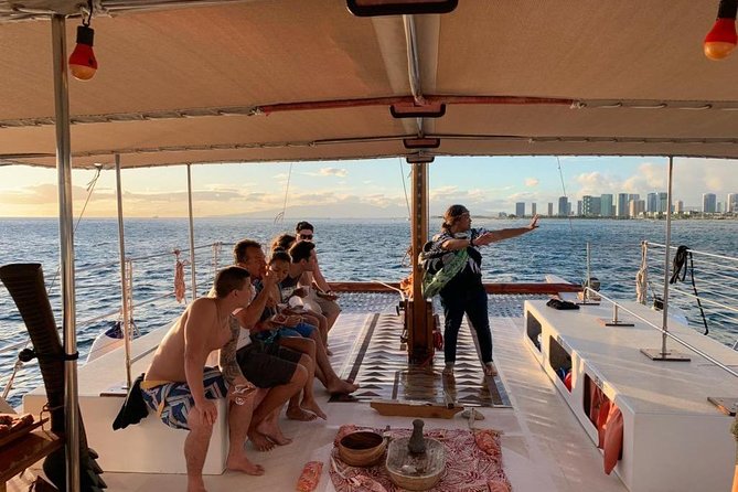 Polynesian Canoe Sunset Sail - Boarding at Ala Moana Boulevard