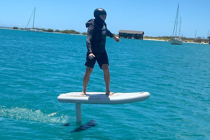 Premium eFoil Lesson near Waikiki - Premium gear and what you actually receive