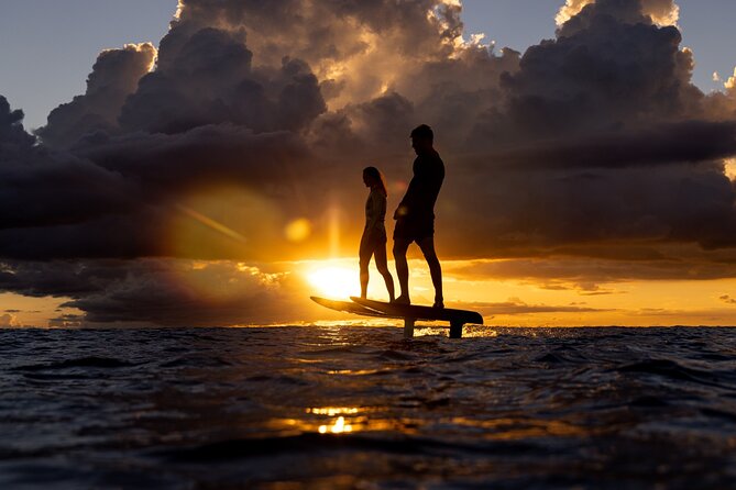 Premium eFoil Lesson near Waikiki - The first 15 to 30 minutes: ground school and simulator practice