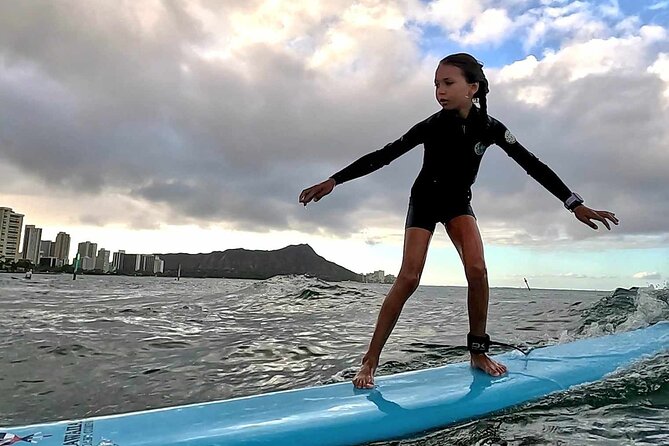 Private 1-on-1 Surf Lesson with Videos and Photos - One hour of coaching, pushing, and catching waves