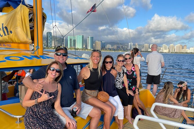 Private 90-Minute Sunset Sail Charter (Kewalo Harbor) - Cocktails, Soft Drinks, and a Small Bathroom