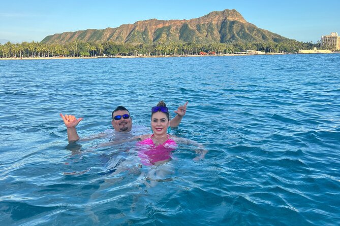 Private Catamaran Charter in Waikiki (1-6 Guests) - The catamaran setup: shade, sun, and your own soundtrack
