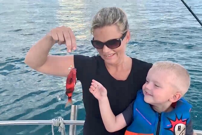 Private Fishing Charter for Family and Friends in Honolulu - Bottom fishing that keeps beginners involved